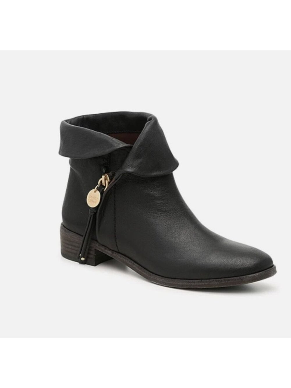 See By Chloe Masha Low Ankle Bootie Black Size EU 37
